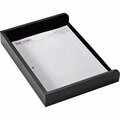 Dacasso Letter Tray, Letter, 13-3/4inx10-1/2inx2-1/4in, BK DACA1068